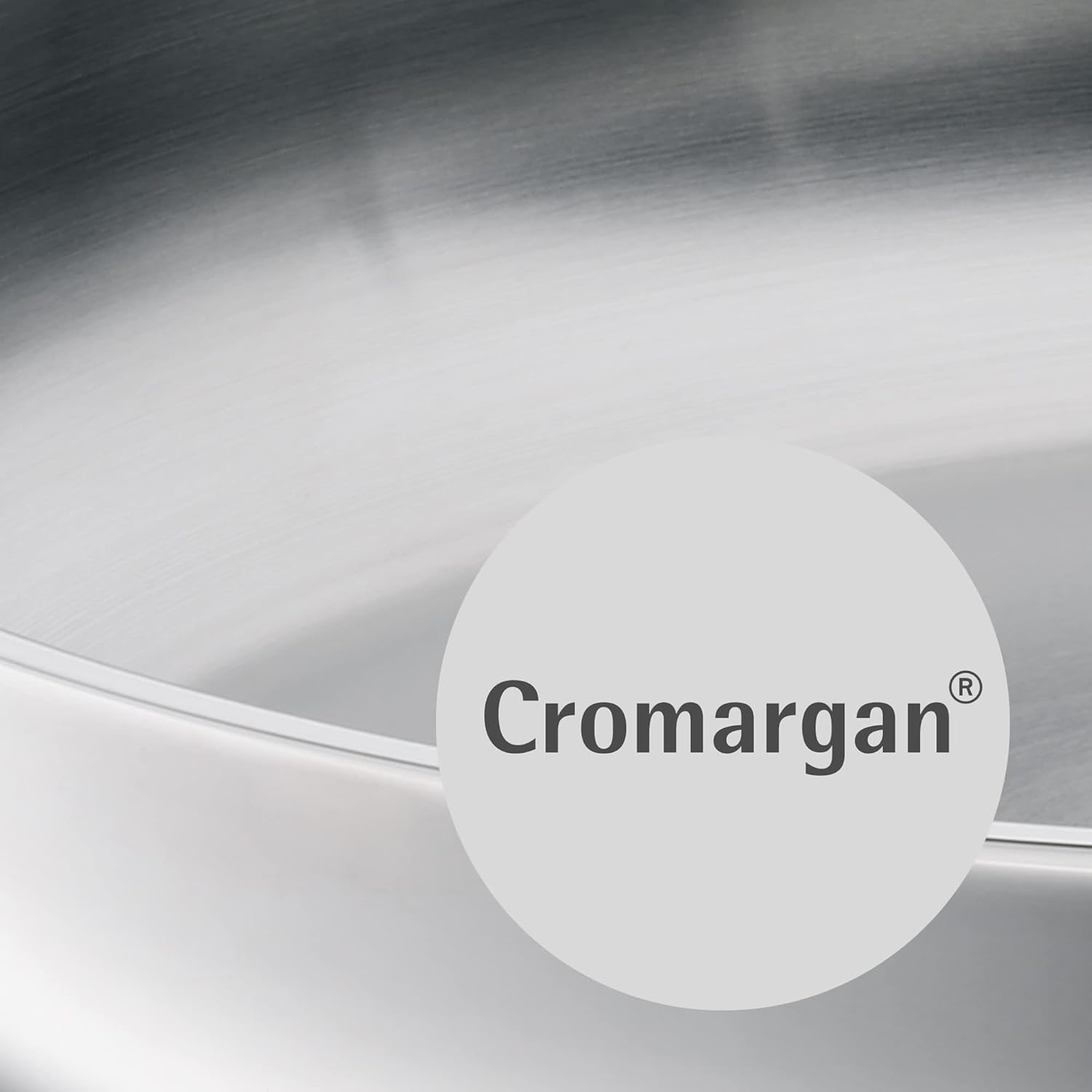 WMF Uncoated Profi Cromargan Frying Pan, Silver, 24 Cm image number 5