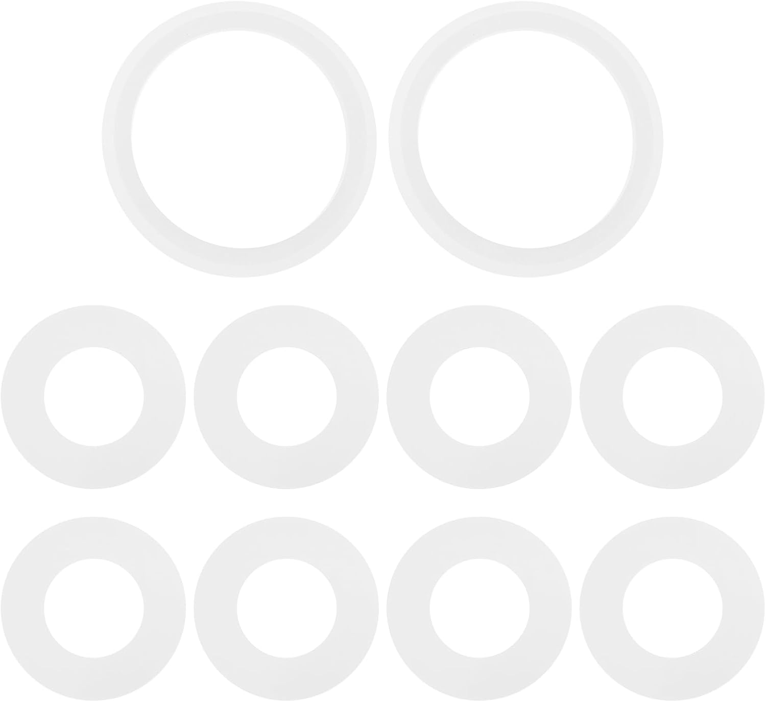 2Set Connector Seals Gaskets Rubber Seal Set a + B/C Compatible with Bestway Coleman Saluspa Compatible with Lay-Z-Spa Compatible with Airjet Models New Shape Pump