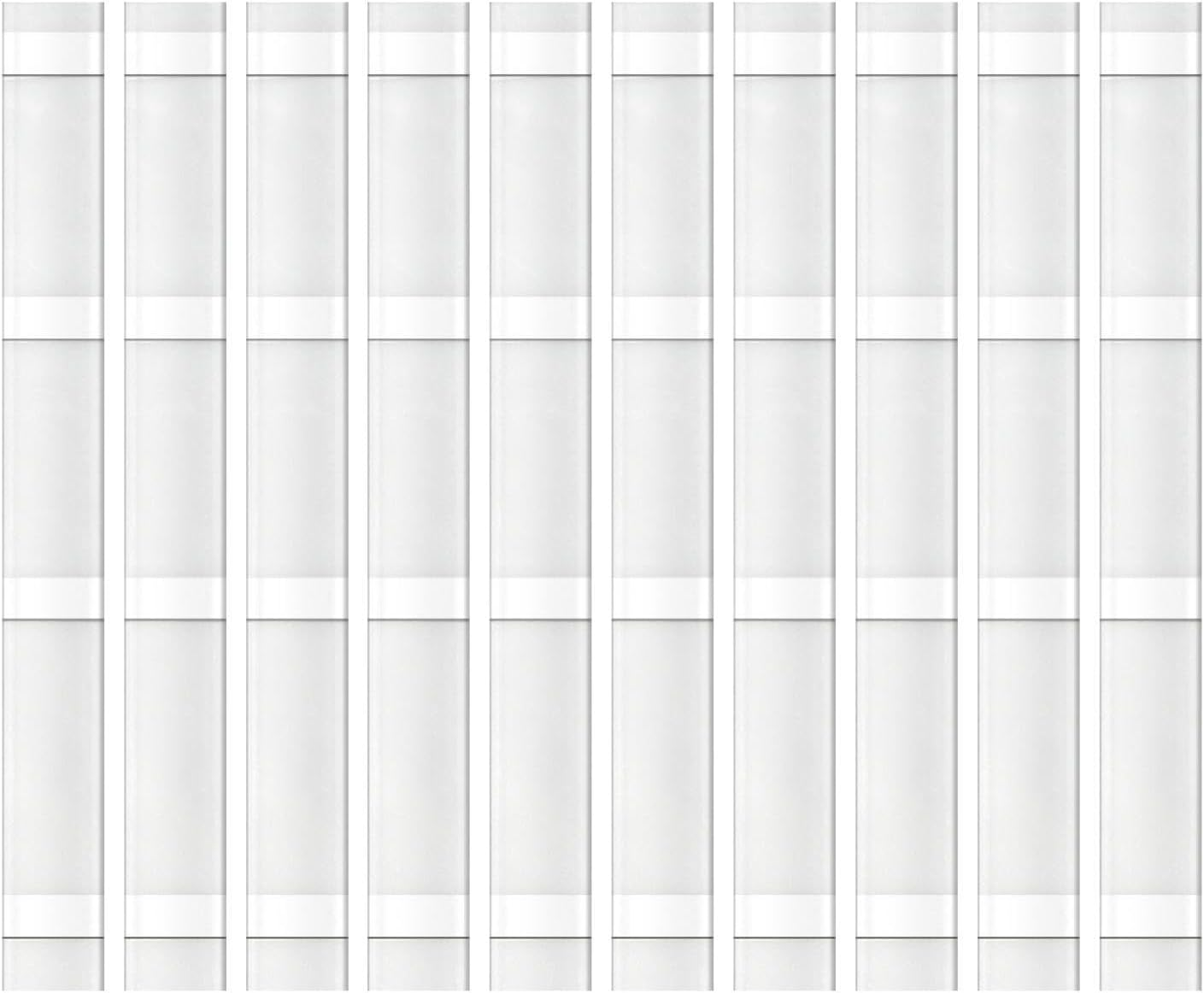 Frediuo Thermal Glue Strips Hot Melt Adhesion Binding Machine Supplies Office Thermal Binding for Contracts Drawings Documents Cards, 10Pcs 28.5X2.2Cm image number 6