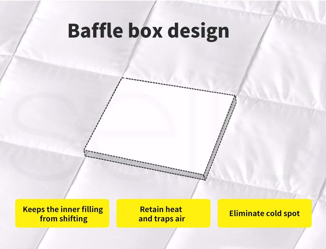 Dreamz Quilts Bamboo Quilt Winter All Season Bedding Duvet Queen Doona 700GSM image number 1