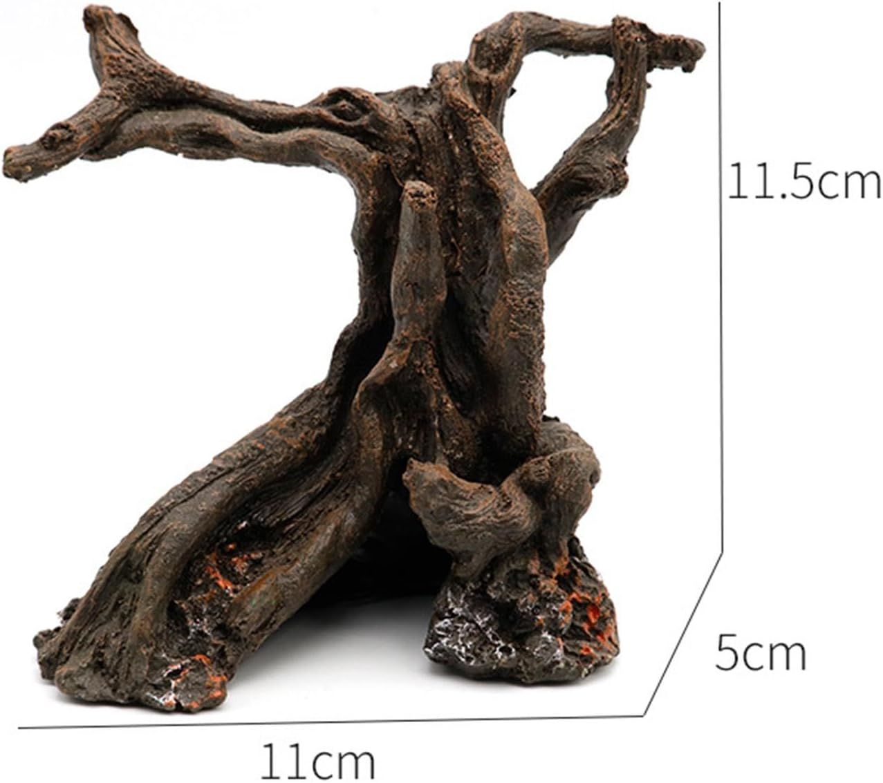 Qianly Fish Tank Driftwood Reptile Decor, Branch Driftwood Driftwood for Aquarium Decor, image number 5