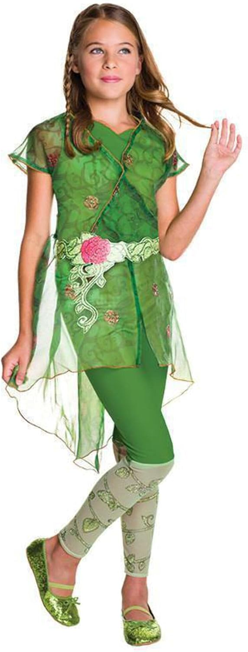 Poison Ivy Deluxe Costume for Kids - Warner Bros DC Super Hero Girls image number 2