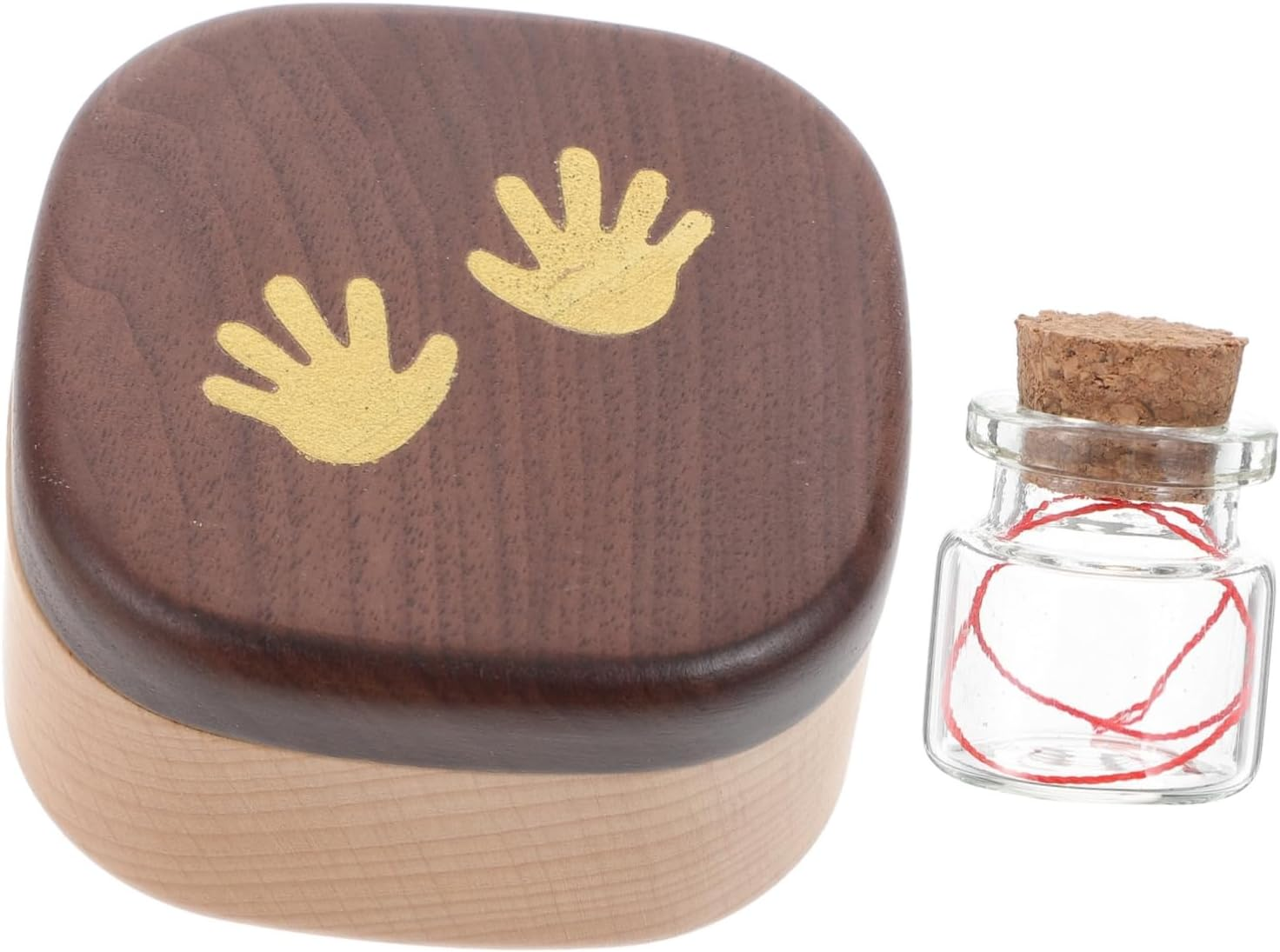 Abaodam Essentials for Newborn Tooth Keepsake Box Lanugo Collection Box Tooth Holder image number 4