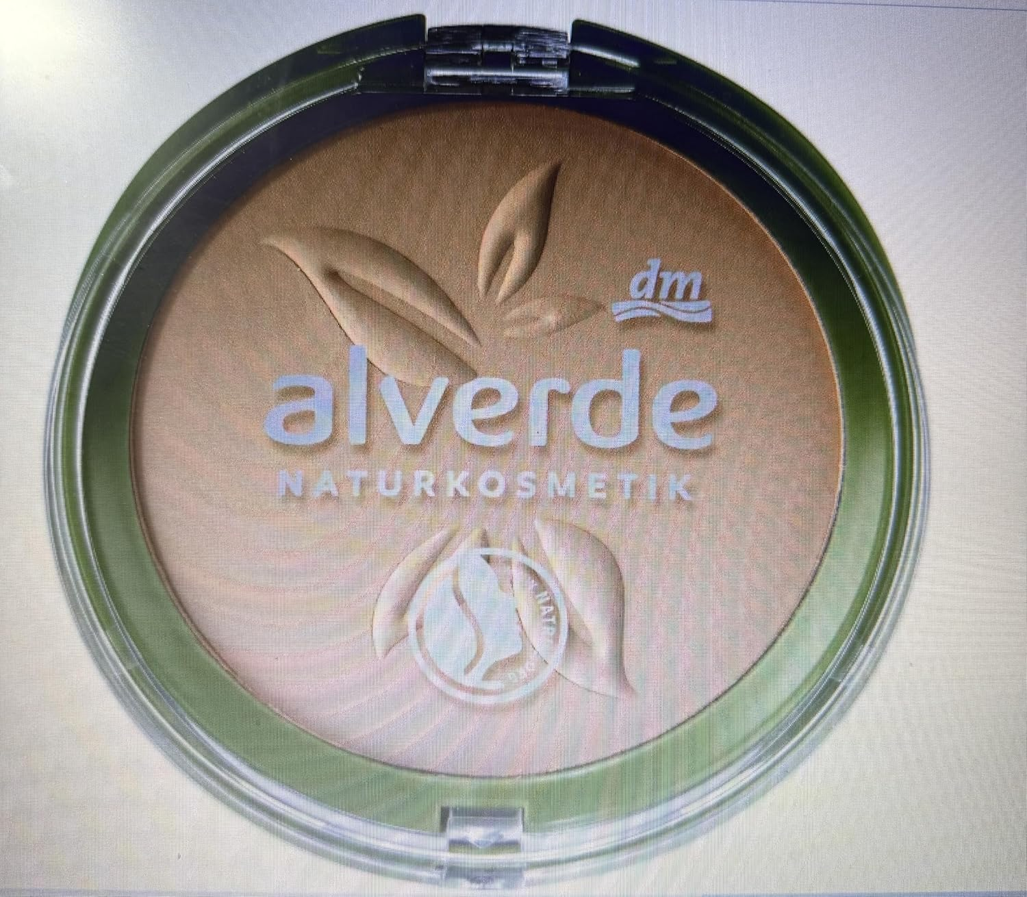 Alverde Natural Cosmetics Compact Powder Mattifying 50 Terra, 9 G