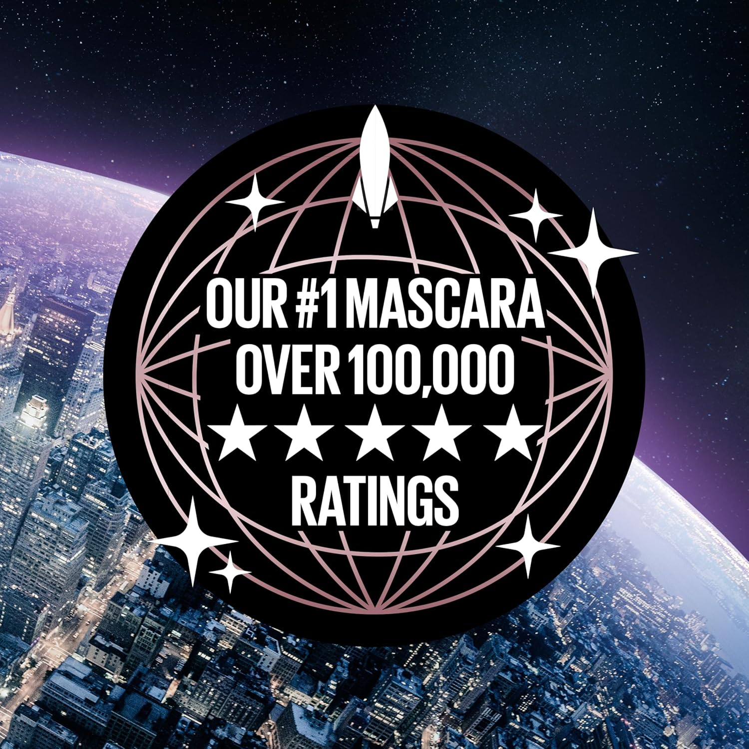 Maybelline New York Sky High Lengthening Mascara in Cosmic Black image number 4