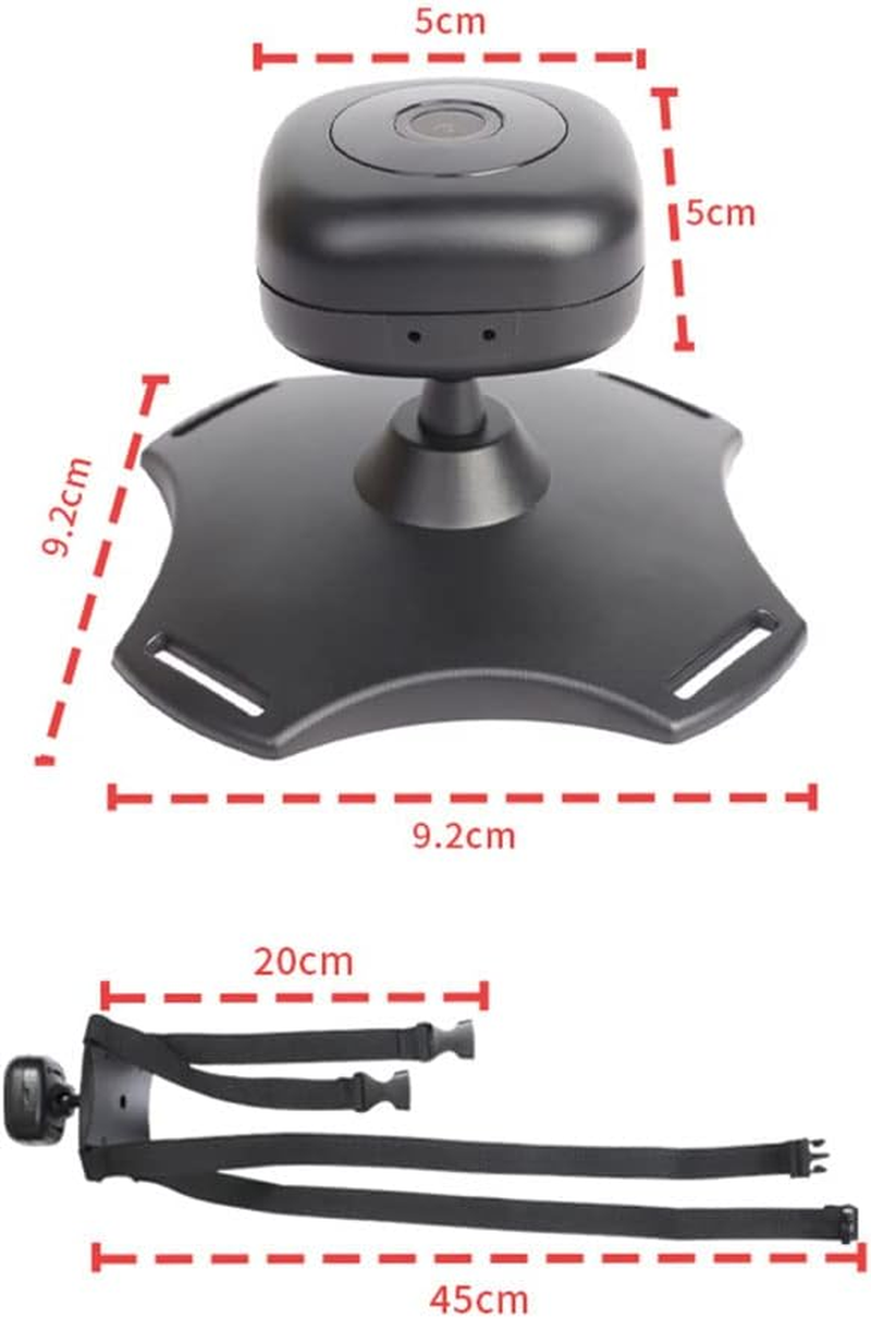 Wifi Baby Car Monitor Wireless Monitor Camera for Baby Rear Facing Seat 360&deg; Rotation USB Powered Baby Car Mirror Camera Black image number 4