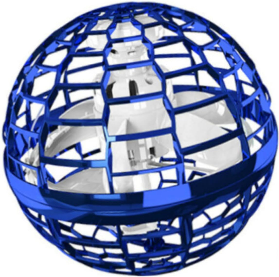 Upgraded Flying Spinner Ball Toy with RGB Lights, 360&deg; Spinner, and UFO Design. Safe for Kids & Adults, Perfect for Indoor/Outdoor Play. Includes a Magic Controller.