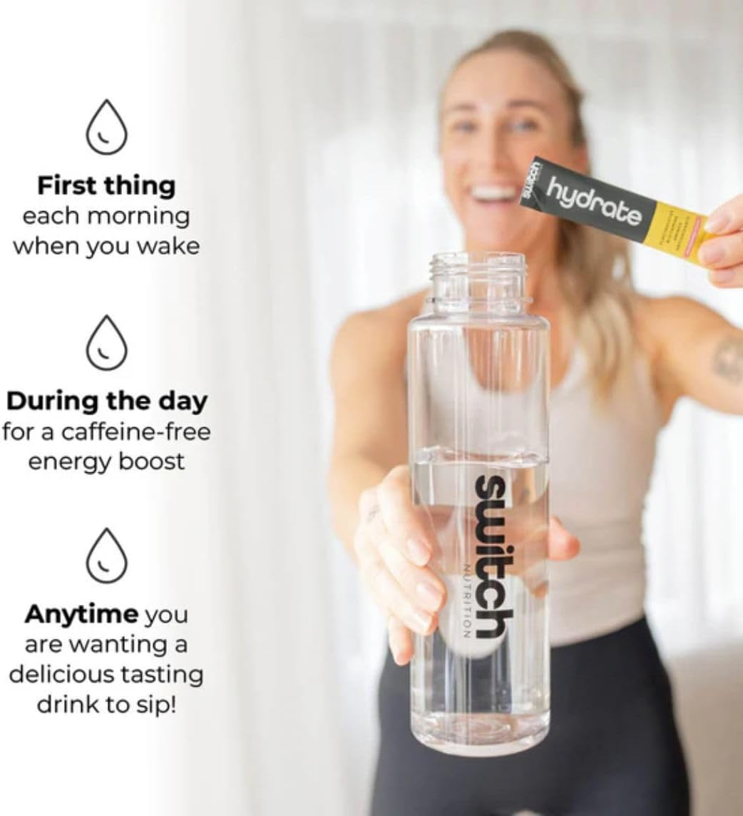 Switch Nutrition Hydrate 20 Sachets Lemon Lime image number 5