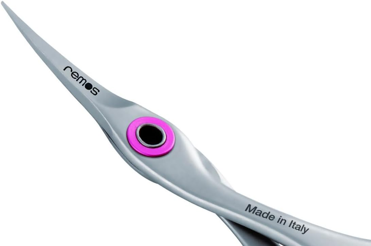 Ring Lock Nail and Cuticle Scissors, Stainless, Length 9.5 Cm image number 1