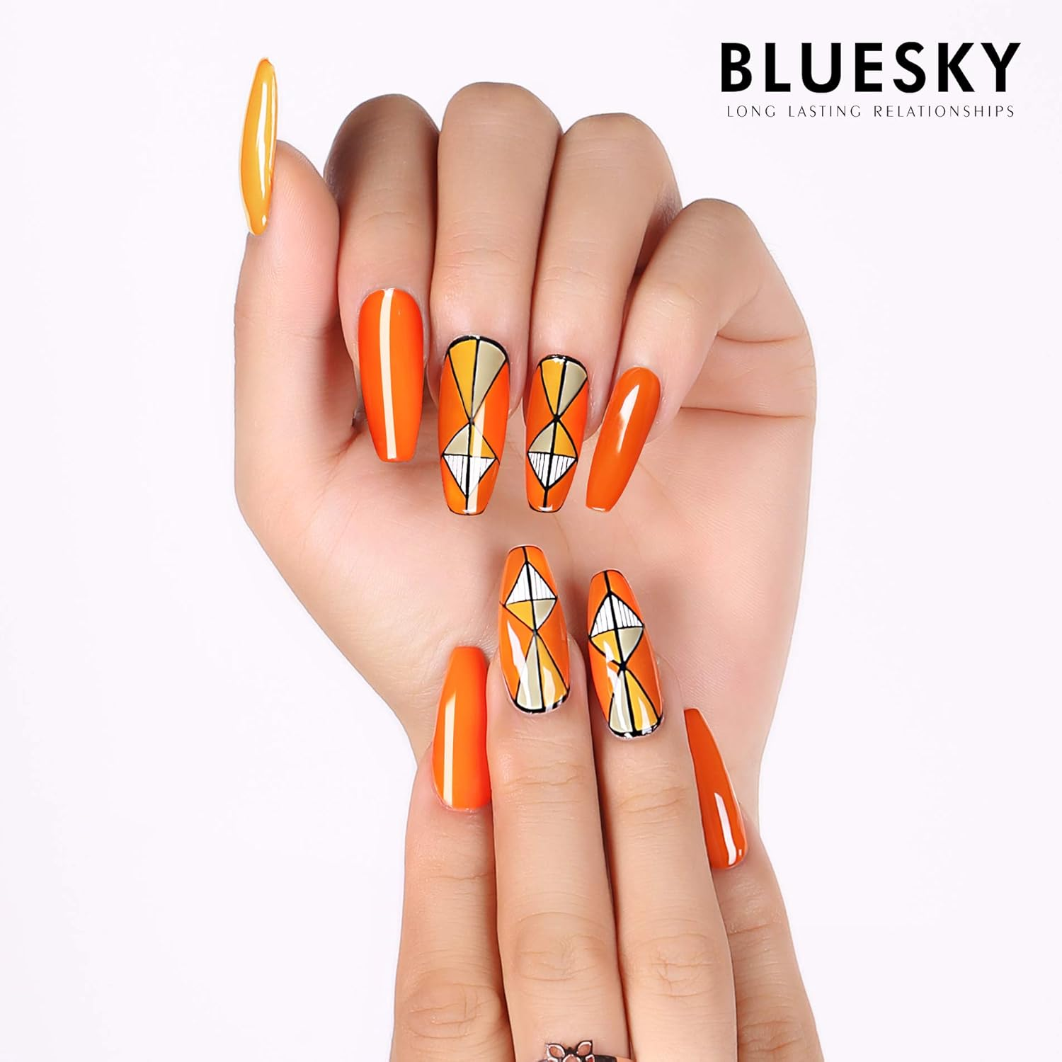 Bluesky Calinda Gel Nail Polish 10 Ml, Lemon Yellow (Pack of 2) image number 2