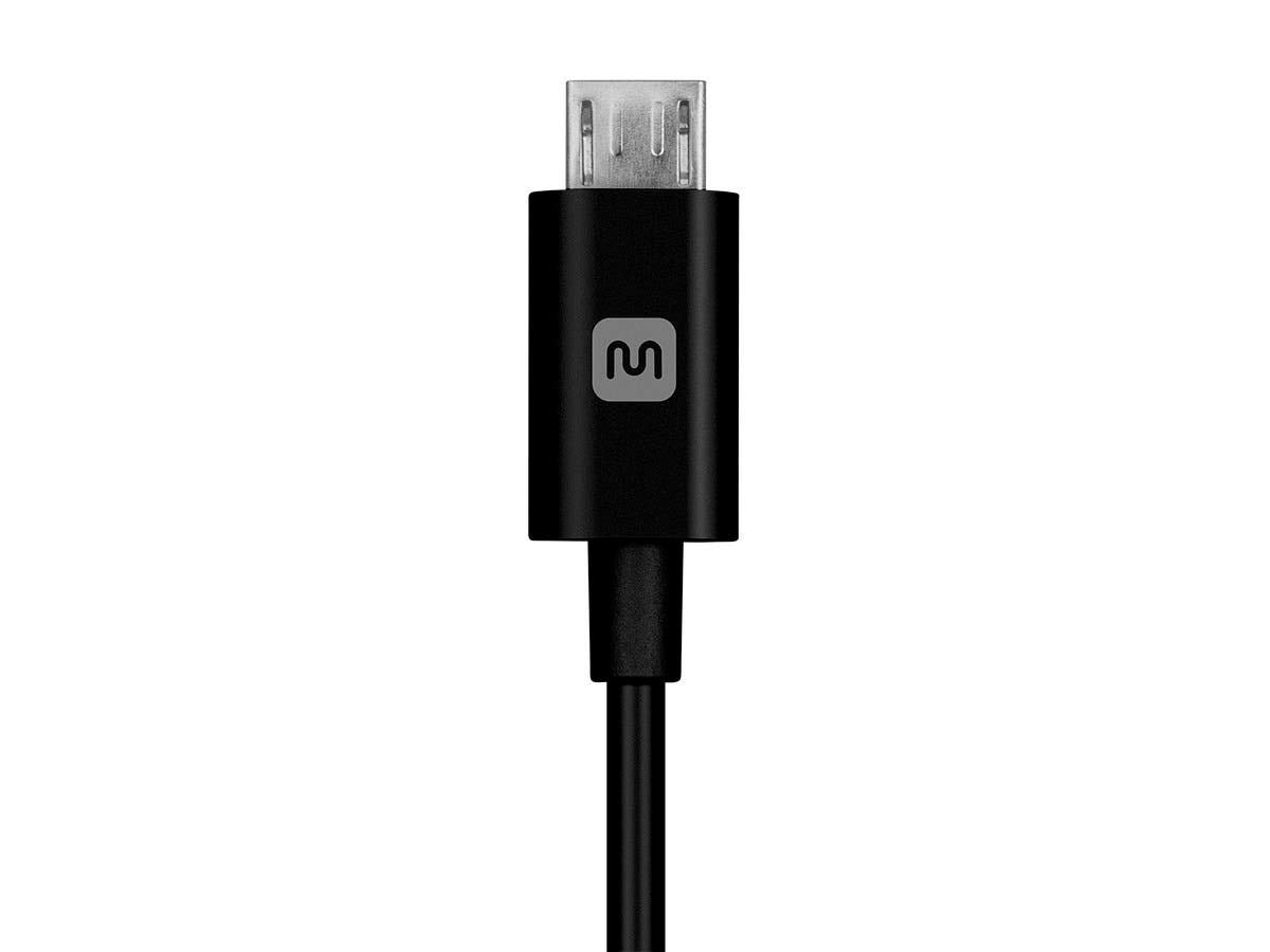 Monoprice Select Series USB a to Micro B Charge & Sync Cable, 6-Inch Black image number 5