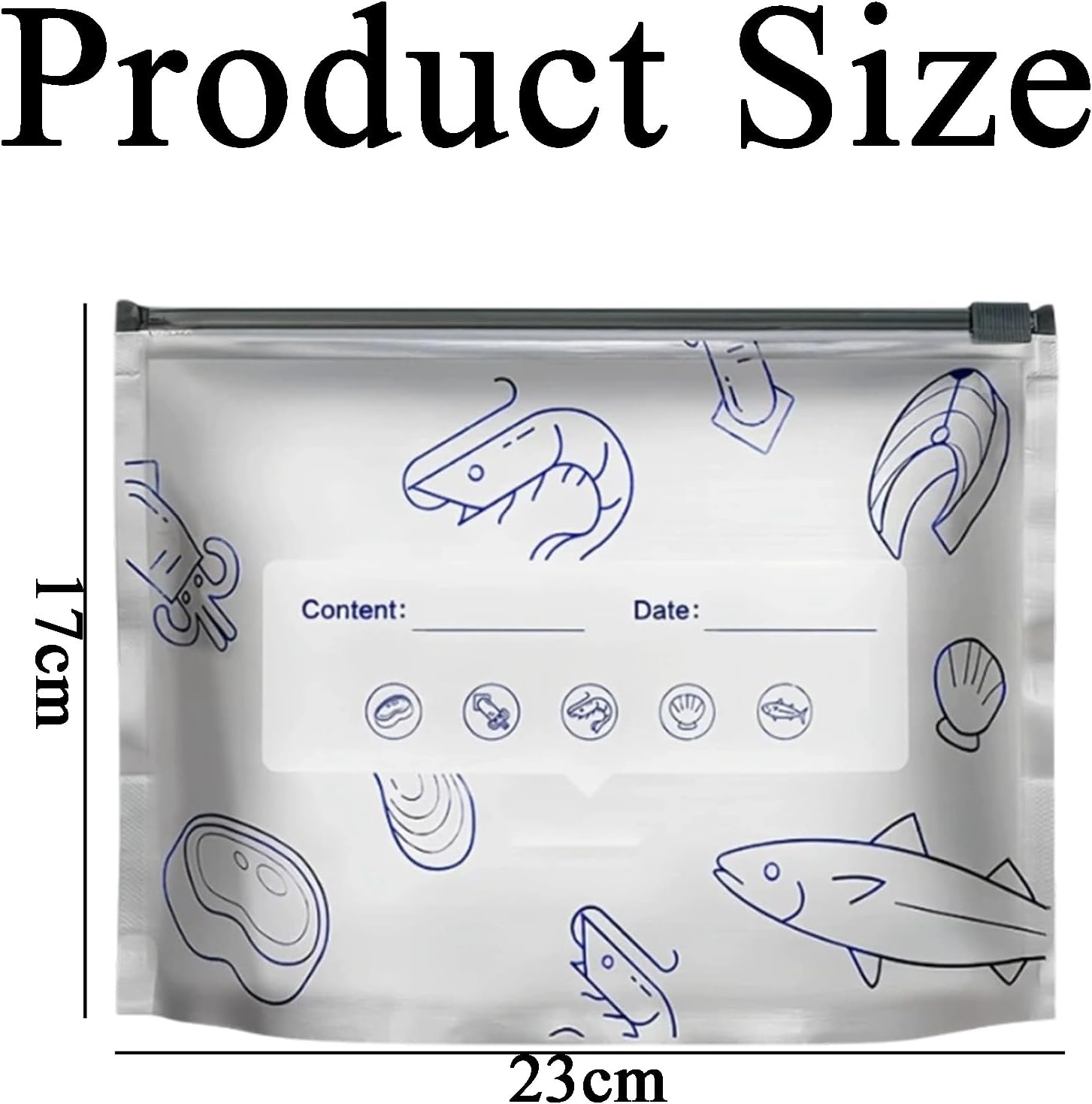30 PCS Ziploc Bags, Zip Lock Bags, Reusable Aluminum Foil Sealable Storage Bags, 17X23Cm for Grilling, Freezer Storage, Pantry Organization, Small Business Packaging ﻿ image number 2