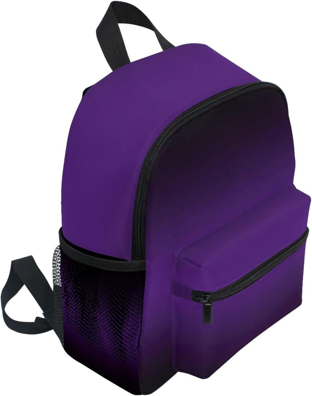 RPLIFE Backpack for Toddler Girls Boys, Royal Purple Black Gradient Travel Backpack Mini Kids School Backpacks, 3-8 Years image number 6