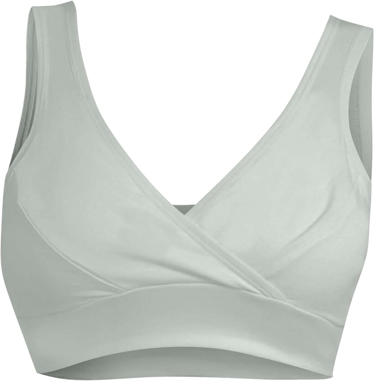 Women'S Sports Bra Womens Maternity Bra Front Breathable Wire Sleep Bra Breastfeeding Tank Maternity Bras Womens Bras No Underwire Padded image number 1