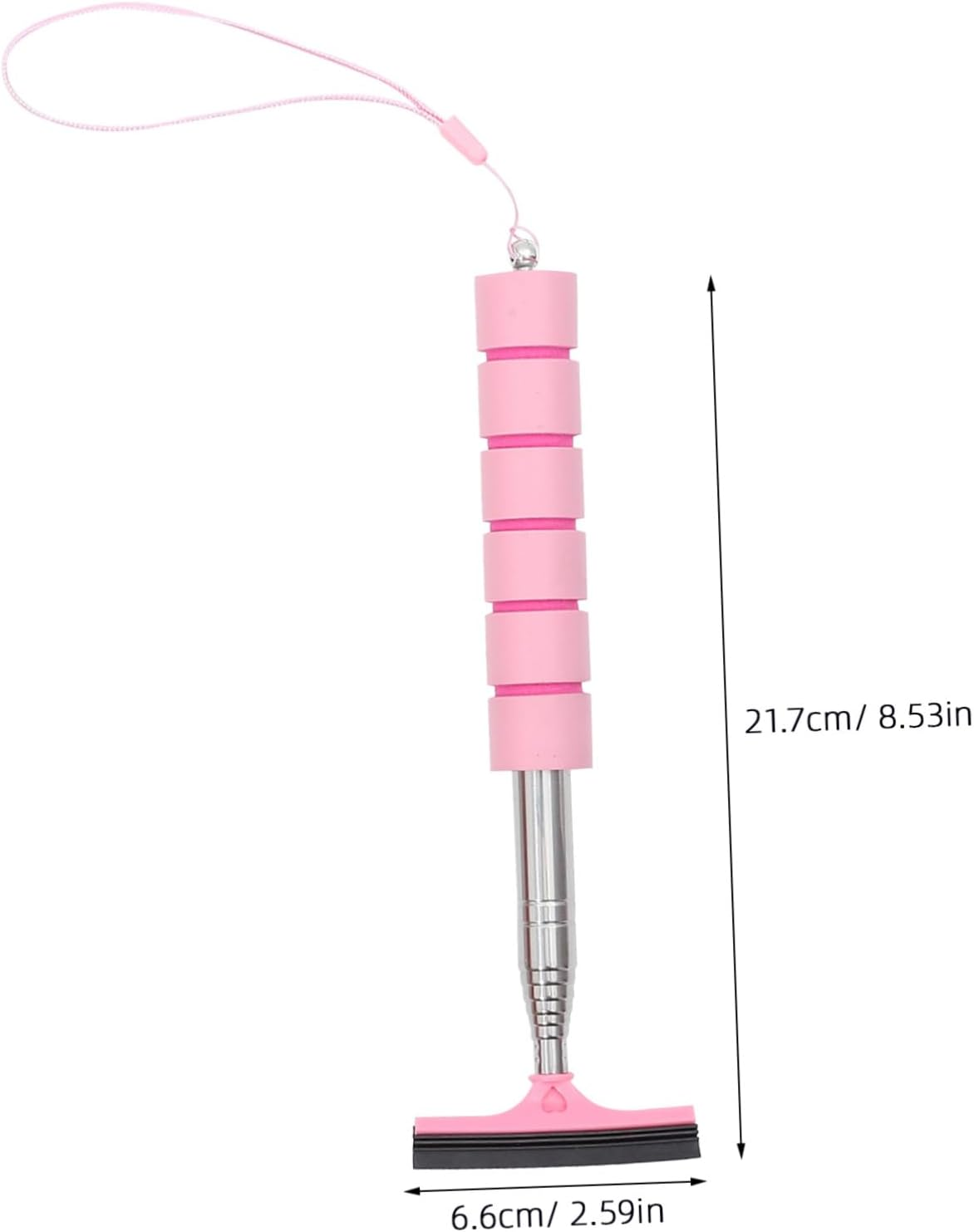 TOPPERFUN Car Window Cleaner Squeegee 3Pcs Set &ndash; Telescopic Rearview Mirror Glass Cleaner for Automotive Windshield and Side Mirror Cleaning &ndash; Portable Car Cleaning Tools for Home and Outdoor Use image number 4