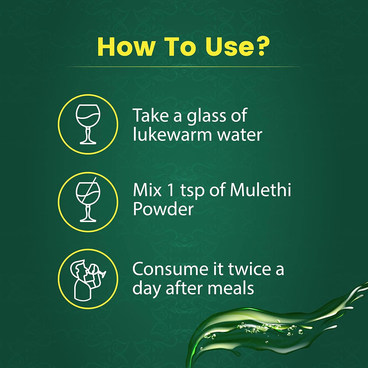 100% Pure Mulethi Powder - Ayurvedic Herb for Cold, Cough & Throat Relief 100Gm (Pack of 1) image number 1