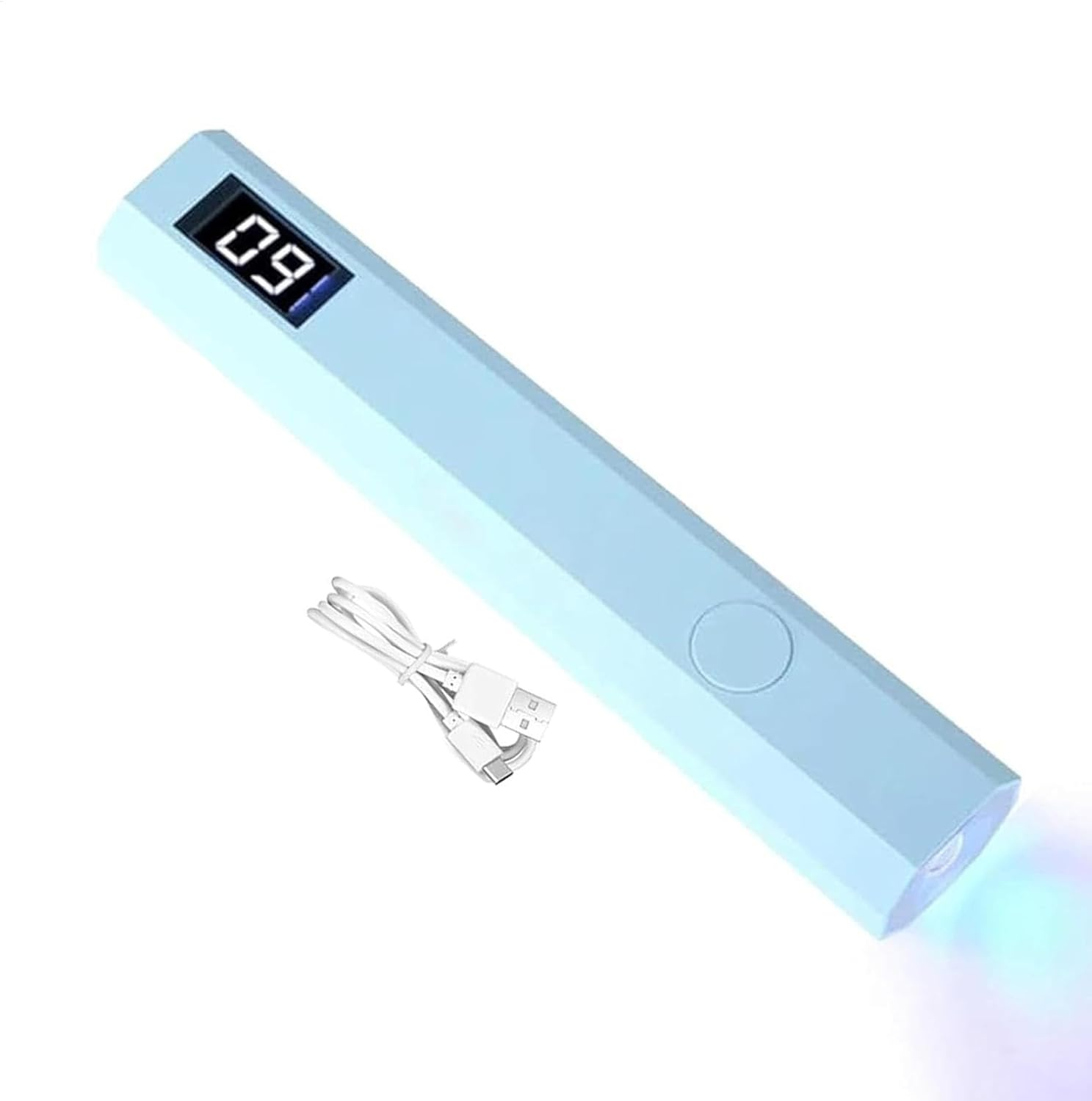 UV Nail Lamp - Rechargeable UV LED Dryer Gel LED Lamp | Manicure Curing Device Portable Nail Dryer for Beginners Professionals