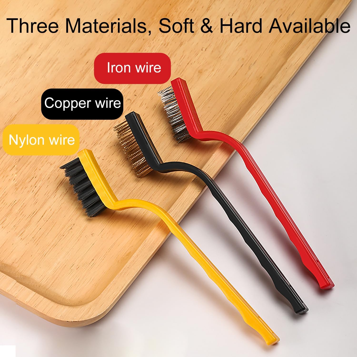 Pack of 8 Car Detailing Brush, Cleaning Brush, Car Interior Cleaning Soft Brush, Dust Removal Brush for Car Interior, Motorcycle, Alloy Wheels, Furniture image number 3