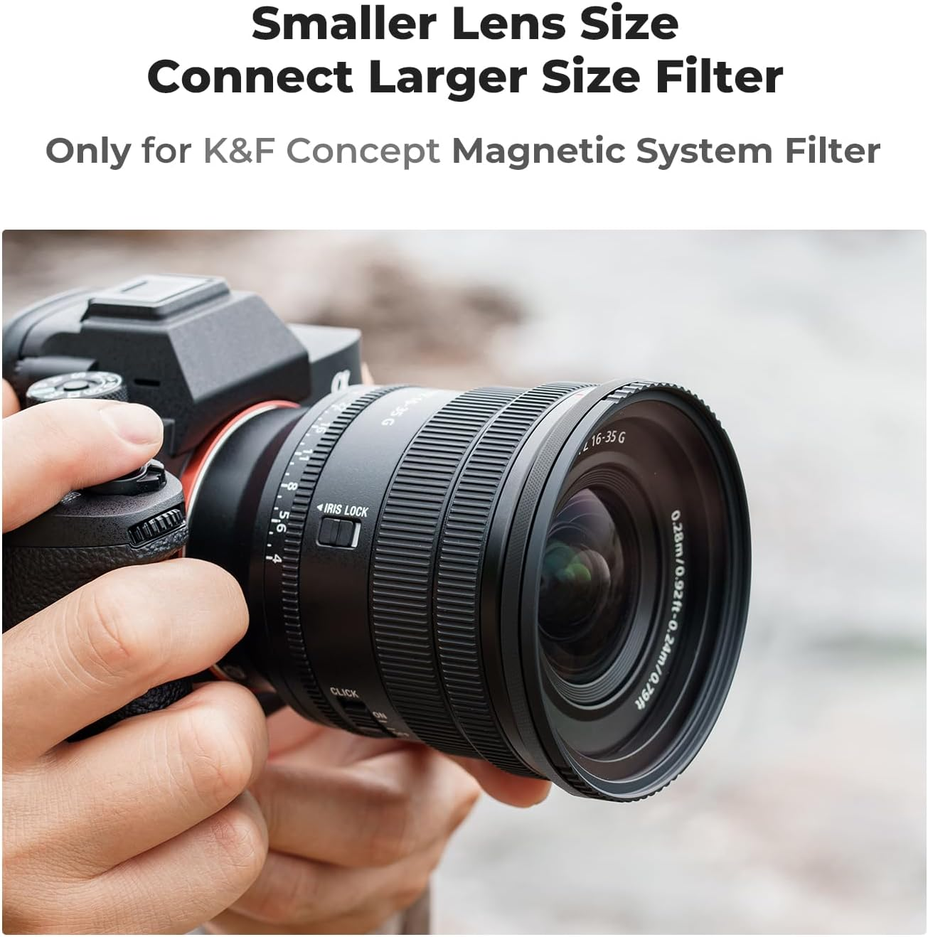 K&F CONCEPT 67-82Mm Magnetic Filter Adapter Ring, for 67Mm Lens Install 82Mm Magnetic Filter image number 4