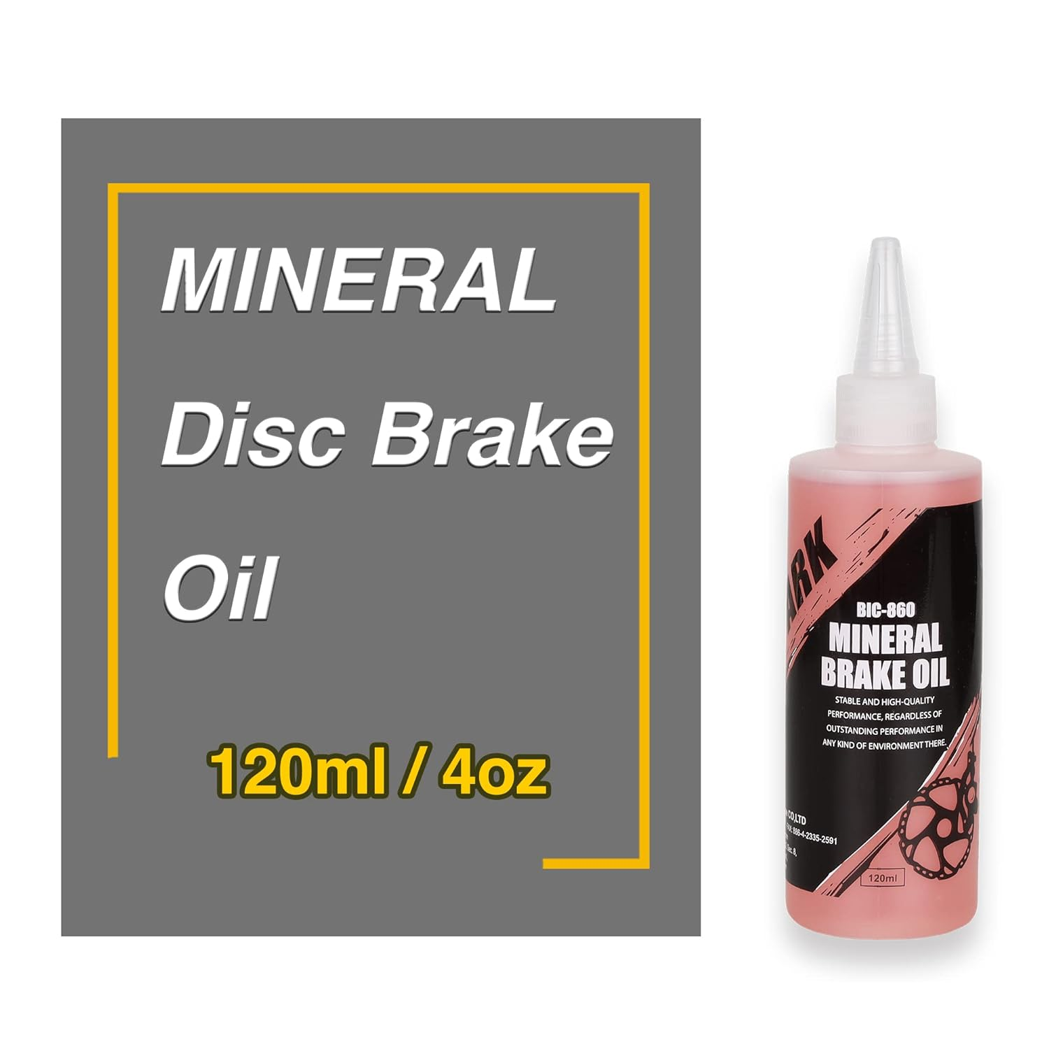 Cyclingdeal Bike Bicycle Hydraulic Disc Brake Mineral Oil Fluid - 120Ml image number 5
