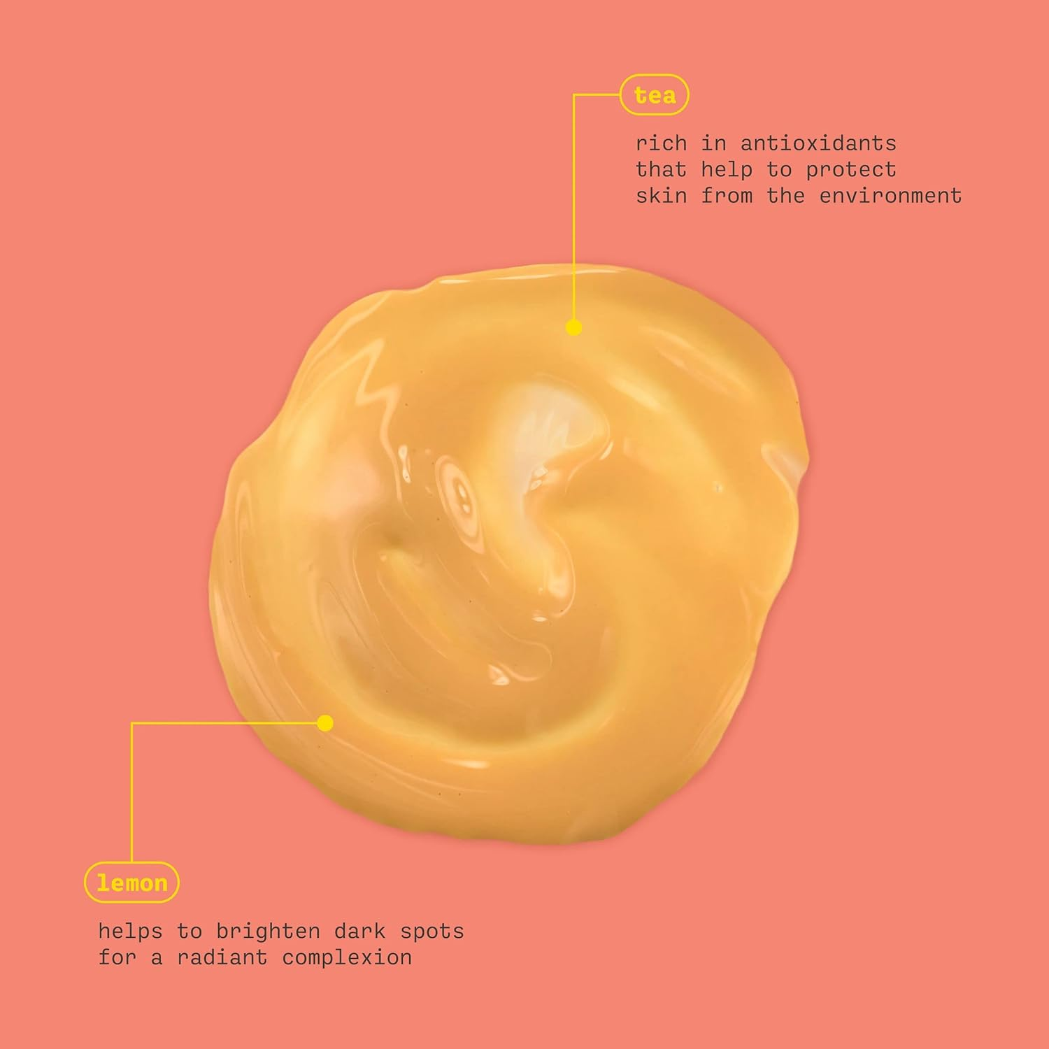 Freeman Feeling Beautiful Clearing Sweet Tea and Lemon Peel-Off Clay Mask 175Ml, 1050 Gram