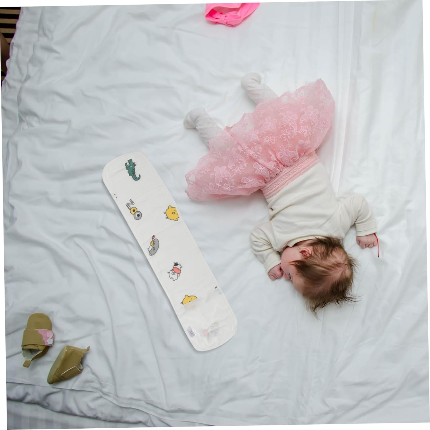 Cotton Baby Bellyband Infant Belly Wrap Toddler Navel Belt Soft Breathable Newborn Belly Band for Colic Relief and Comfort image number 1