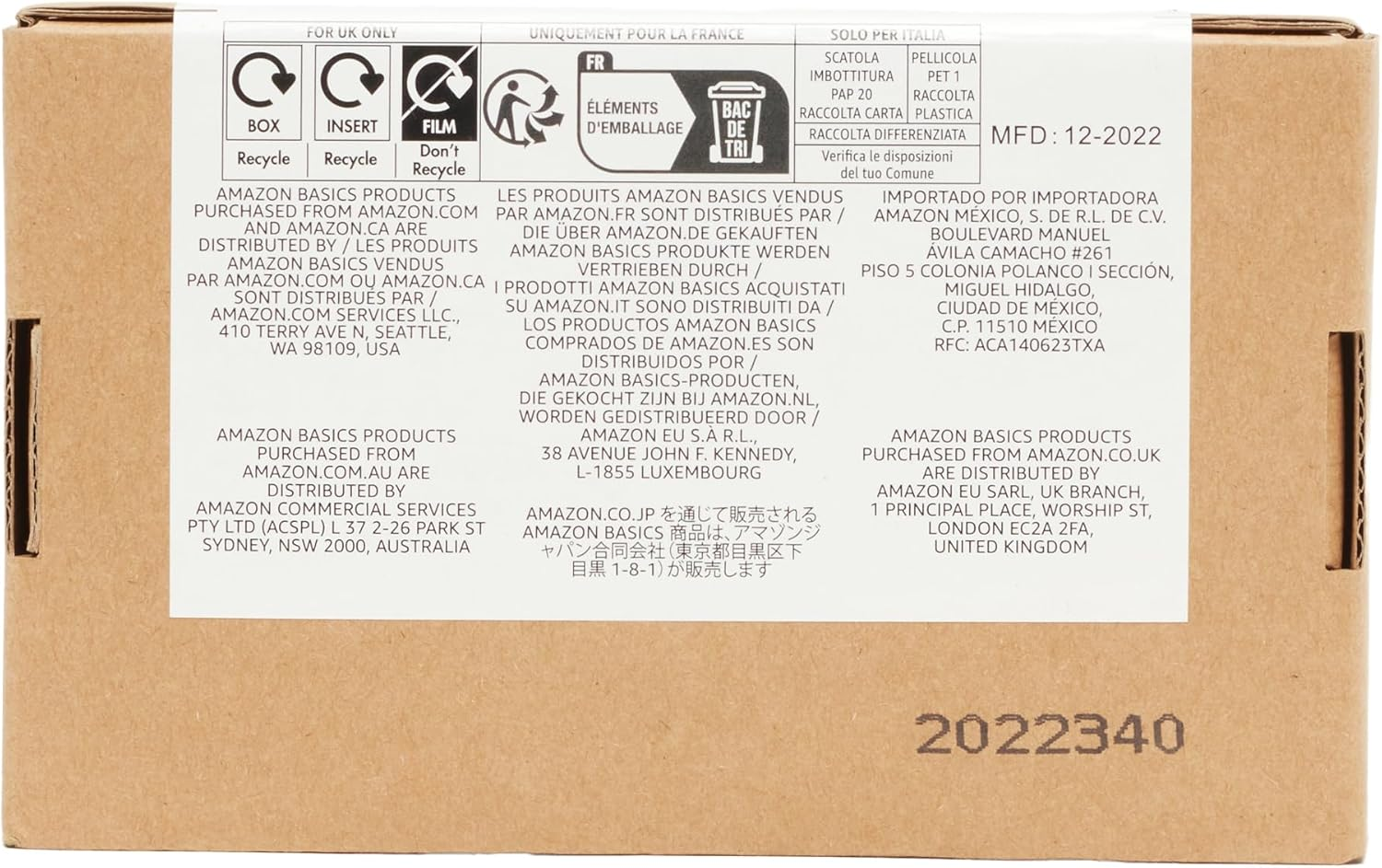 Amazon Basics 4-Pack Rechargeable C Cell Nimh Batteries, 5000 Mah, Recharge up to 1000X Times, Pre-Charged image number 1