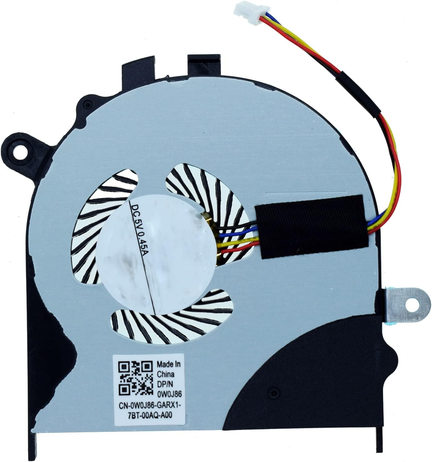 New CPU Cooling Fan Compatible for Dell Inspiron 7558 7568 Series Laptop 3NWRX 03NWRX FN0565-SP084P2BL 023.1003J.0001 image number 5