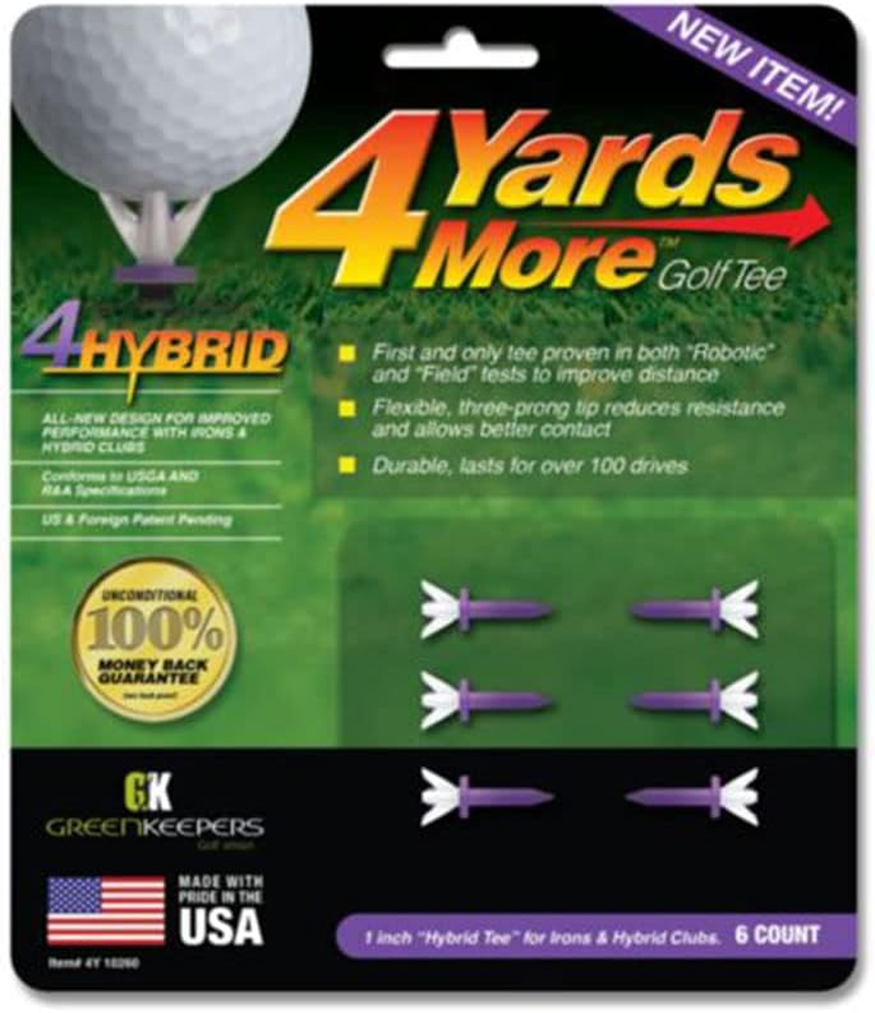 Greenkeepers Unisex Purple Golf Tees, Purple, 1 US