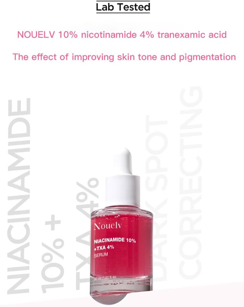 Niacinamide Serum &ndash; 10% Niacinamide + 4% Tranexamic Acid,Dark Spot Correcting Serum|Brightening & Skin Regeneration, Safe & Lightweight, Suitable for All Skin Types, Daily Use,30Ml/1.01 Fl.Oz image number 1