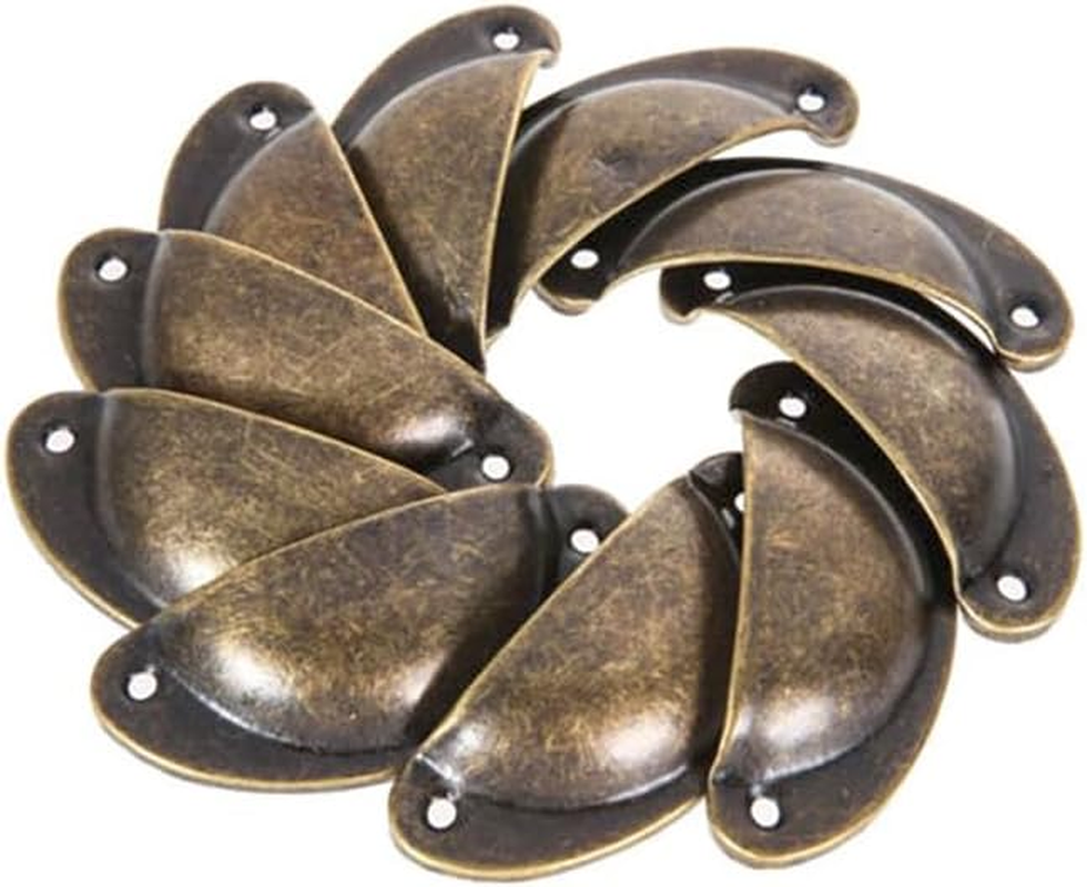 Set of 30 Modern Iron Drawer Pulls - Durable Cabinet Handle Knobs - Stylish Furniture Door Hardware for Kitchens, Bathrooms, and Living Rooms - Available in Black and Bronze image number 1