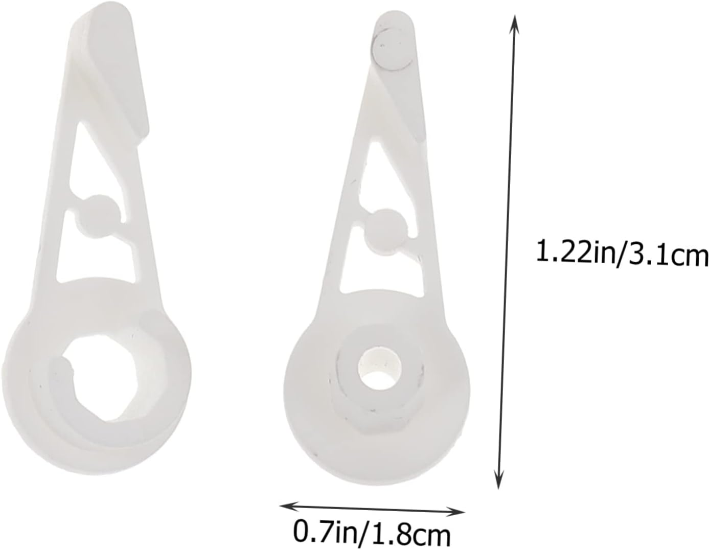 20Pcs Plant Bender Trainer Adjust Garden Plant Clips for Fruit Trees Flower Bending Clamps - White image number 2