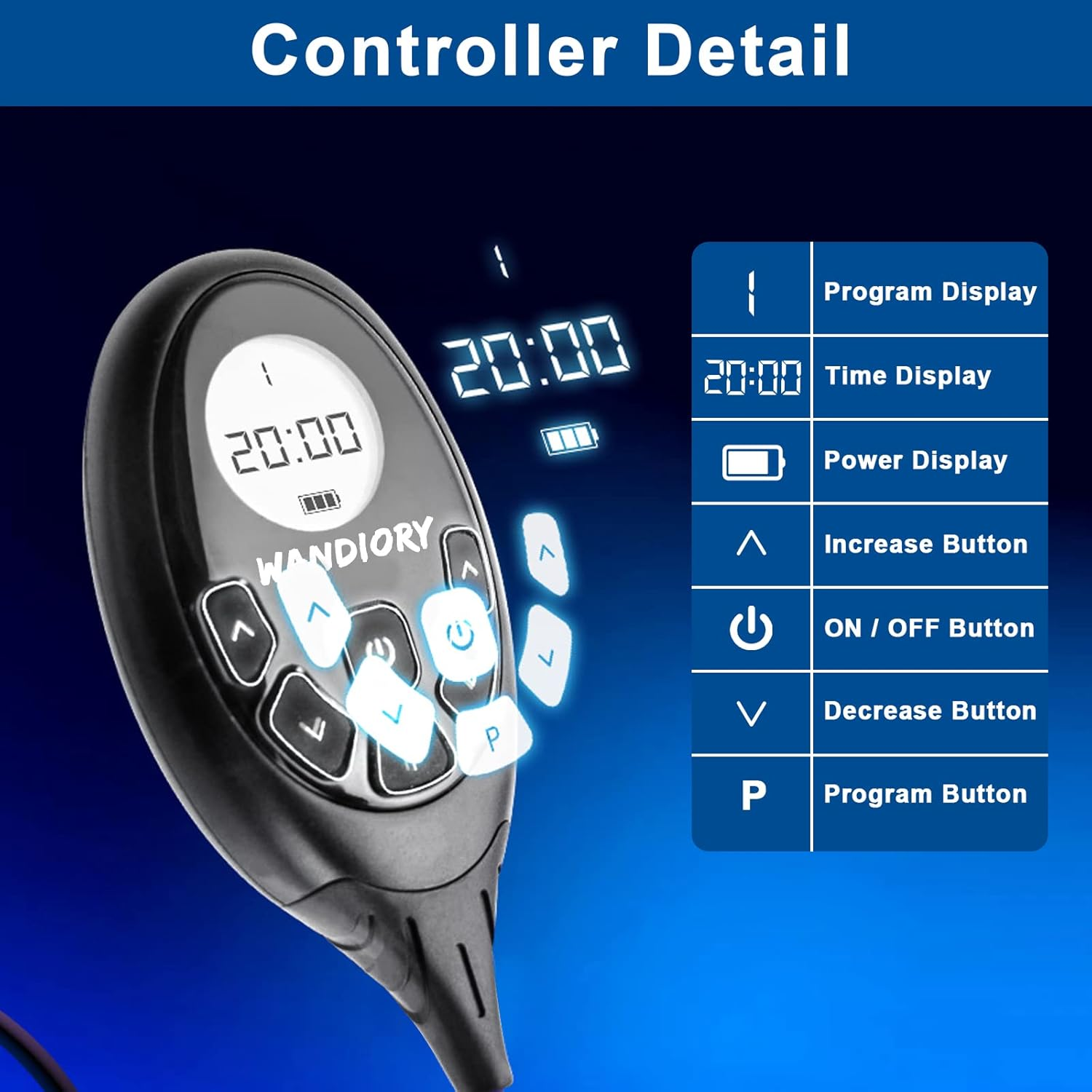 Abdominal Training Belt for Men Women, Wandiory Ab Fitness Workout Portable Equipment for Home Office, 24"-55" image number 1