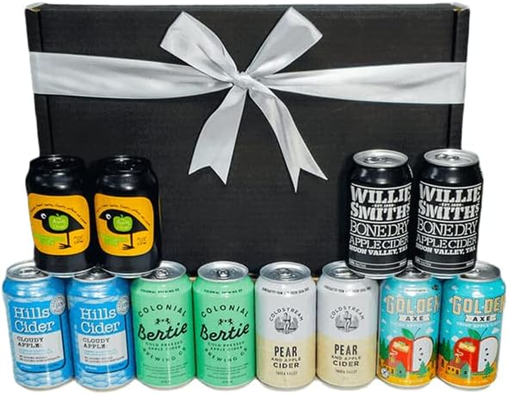 BEER CARTEL Cider Dozen Gift Box - Amazing Pack of 12 Cans - Special Present for Cider Lovers - Australia'S Top Ciders - Designed to Celebrate All Occasions