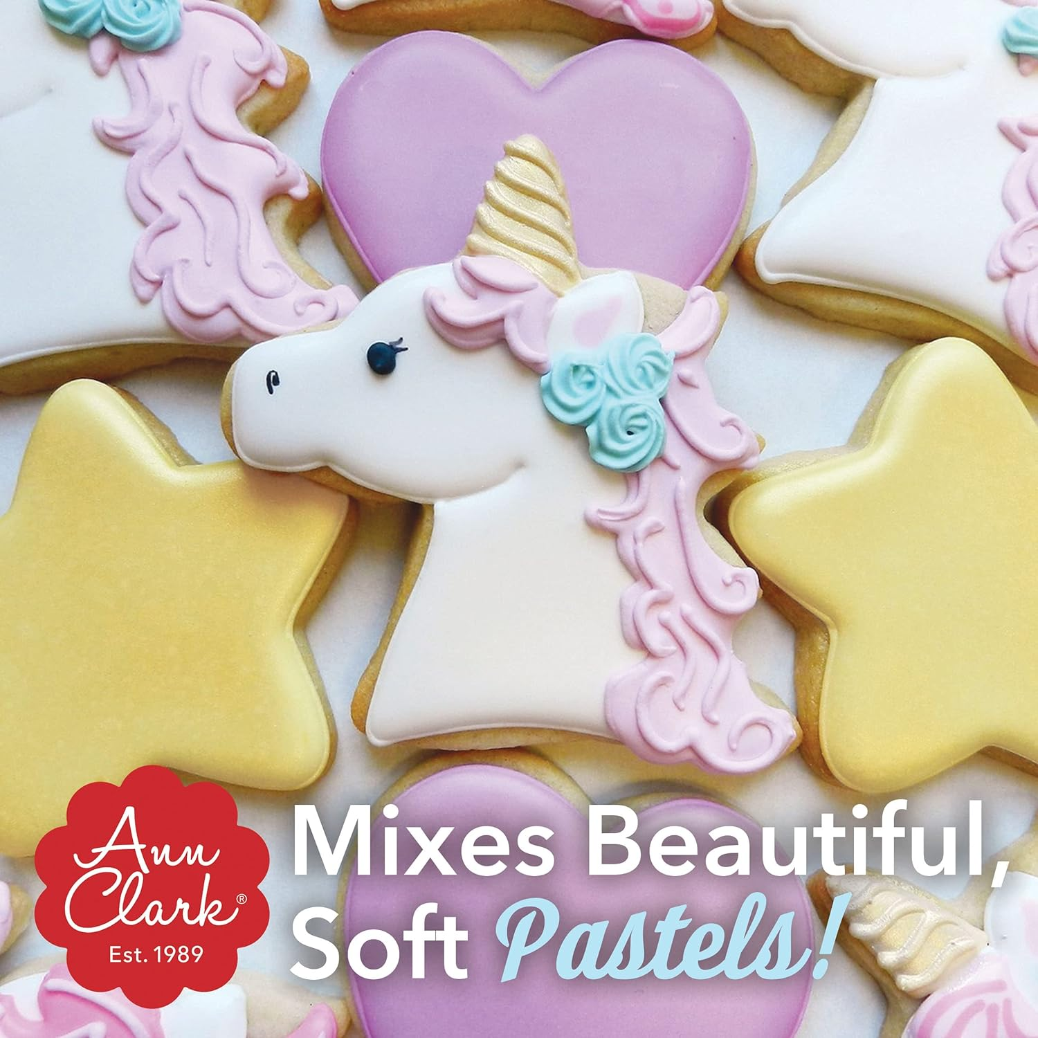 Ann Clark Bright White Food Coloring Gel Large 4.5 Oz Professional Grade Made in USA image number 3