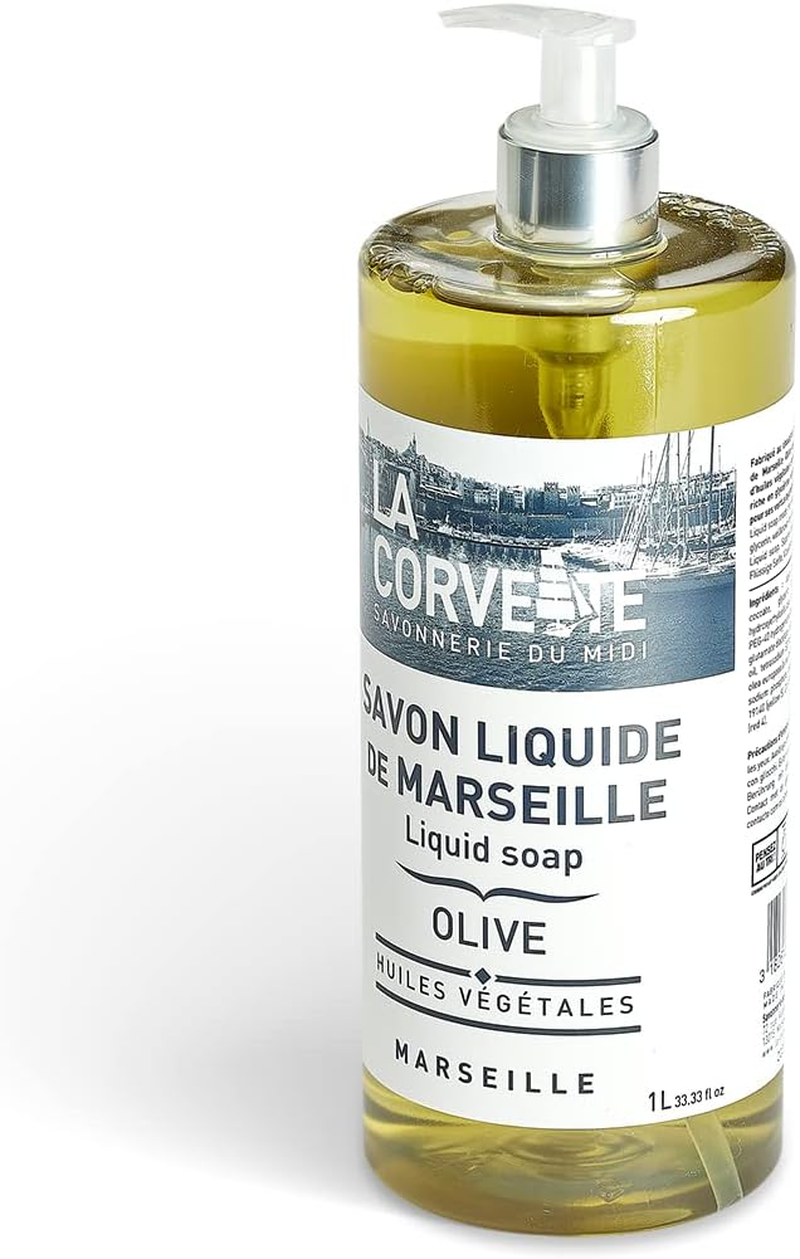 La Corvette Savon De Marseille Liquid Soap Olive 1 Litre image number 5