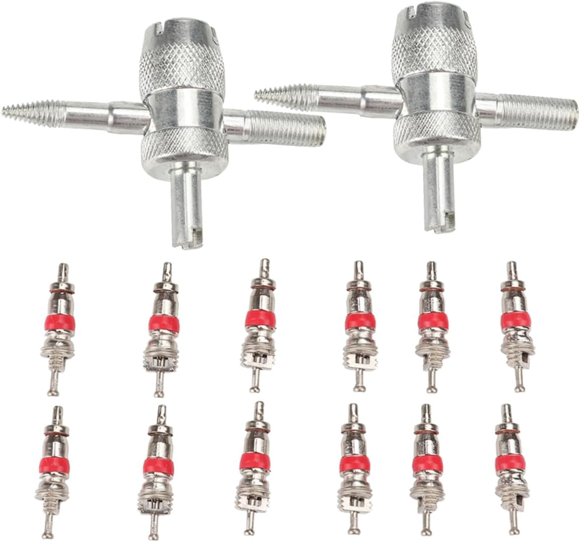 Beatifufu Automotive Tire Valve Core Kit Detaching Tools Car Truck Motorcycle Accessories image number 1