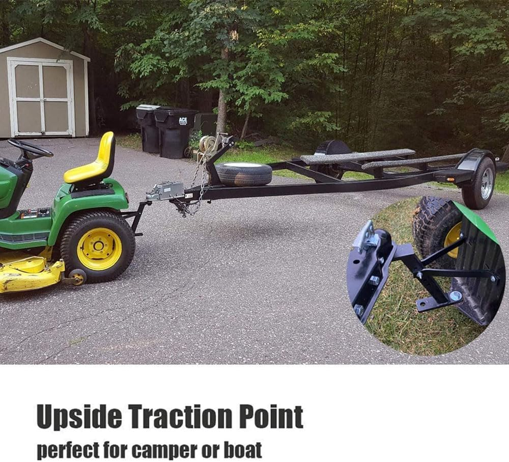 Lawn Mower Tractor Towing Hitch, Trailer Hitch Kits, Lawns Towing Hitches, Tow Mover Hitch Kit, Riding Garden Lawn Towing Hitches, Lawns Tractor Trailer Hitch, Multifunctional Towing Hitchs Kit image number 3