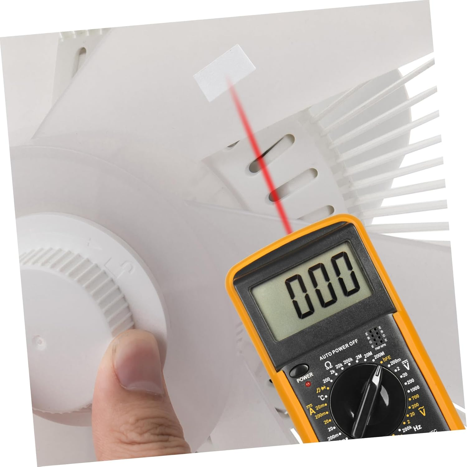 Mikinona 10Pcs Reflective Tape Tachometer Strips High-Visibility Adhesive for Speed Measurement Vehicles image number 1