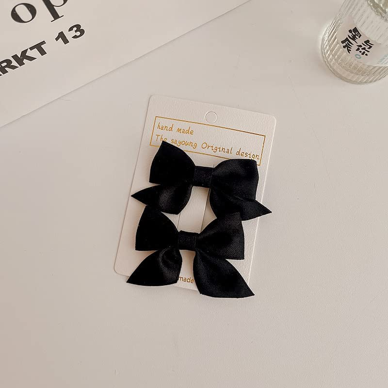 Black Butterfly Hair Clips for Girls Bows Hair Accessories for Girls Hair Bow Barrettes Butterflies Hair Pins for Girl Kids Daughter Christmas Birthday Gift