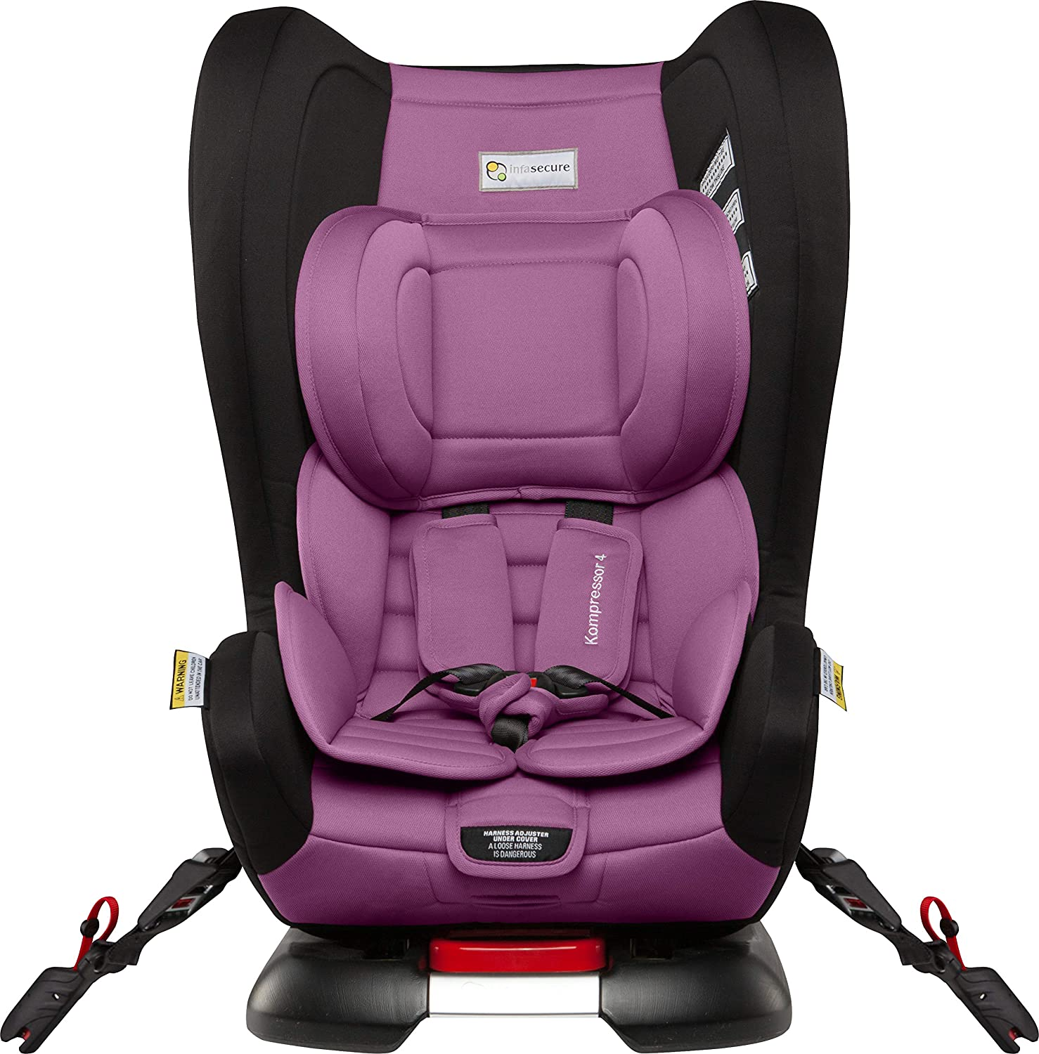 Infasecure Kompressor 4 Astra Isofix Convertible Car Seat for 0 to 4 Years, Purple (CS8513) image number 1