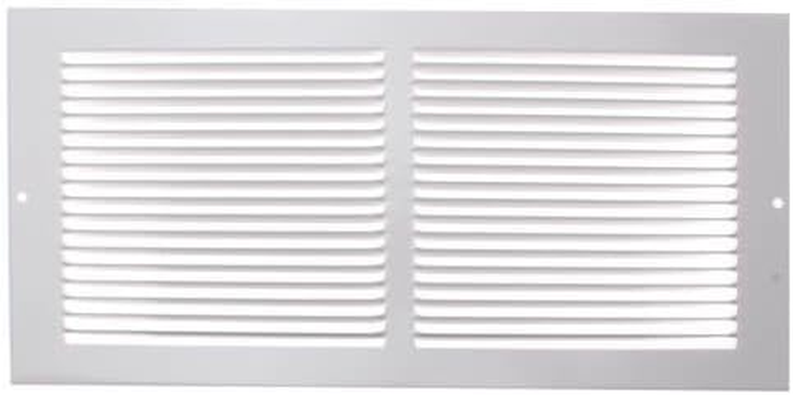 Rocky Mountain Goods Air Return Grille - Heavy Duty Steel with Premium Finish - Includes Full Installation Kit - Louvered Design - Paintable Vent Cover - Matte White - Consistent Air Flow, White image number 4