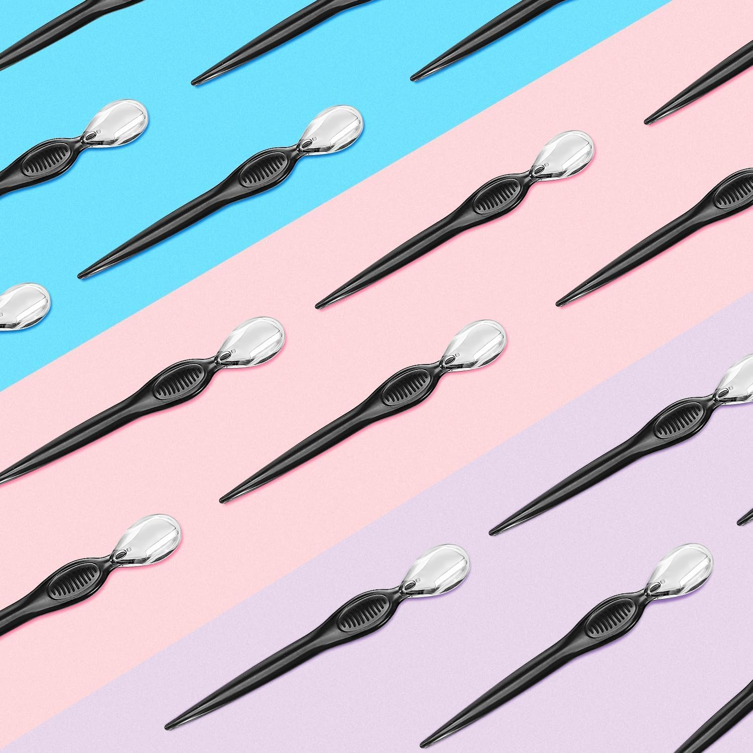 20 Pcs Eyebrow Razor Eyebrow Shaver Facial Razor Multipurpose Face Trimmers with Precision Cover for Makeup Care Tools(Black) image number 4