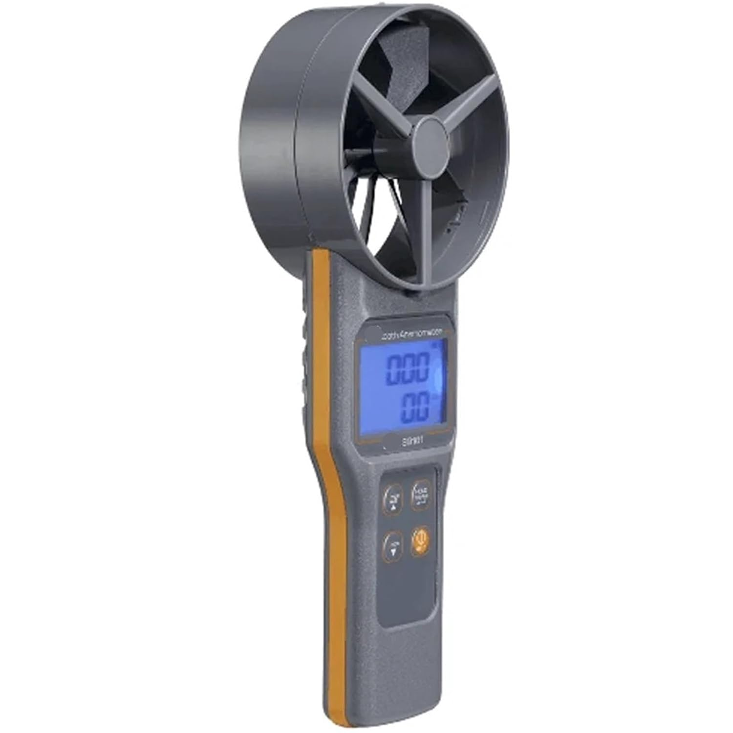Compatible Air Flow Meter Measures Air Velocity Volume and Temperature Wind Speed Meter Range 0.20~30.00 M/S