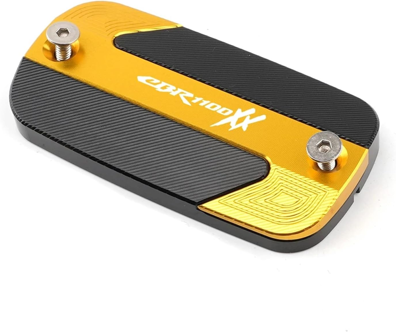 KJJKMJHU Fit for H0NDA CBR1100XX CBR 1100 XX Cbr1100Xx 1997-2004 Motorcycle Front Brake Fluid Reservoir Tank Cover NEW Oil Cup Cap(1 Piece Titanium) image number 1