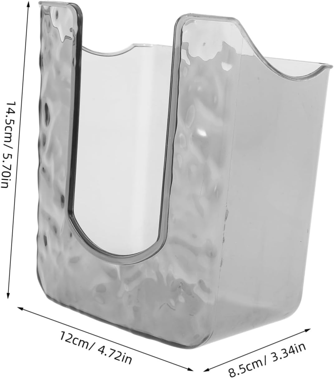 Wall-Mounted Tissue Box Pet Material Easy Install Kitchen Paper Towel Dispenser image number 2