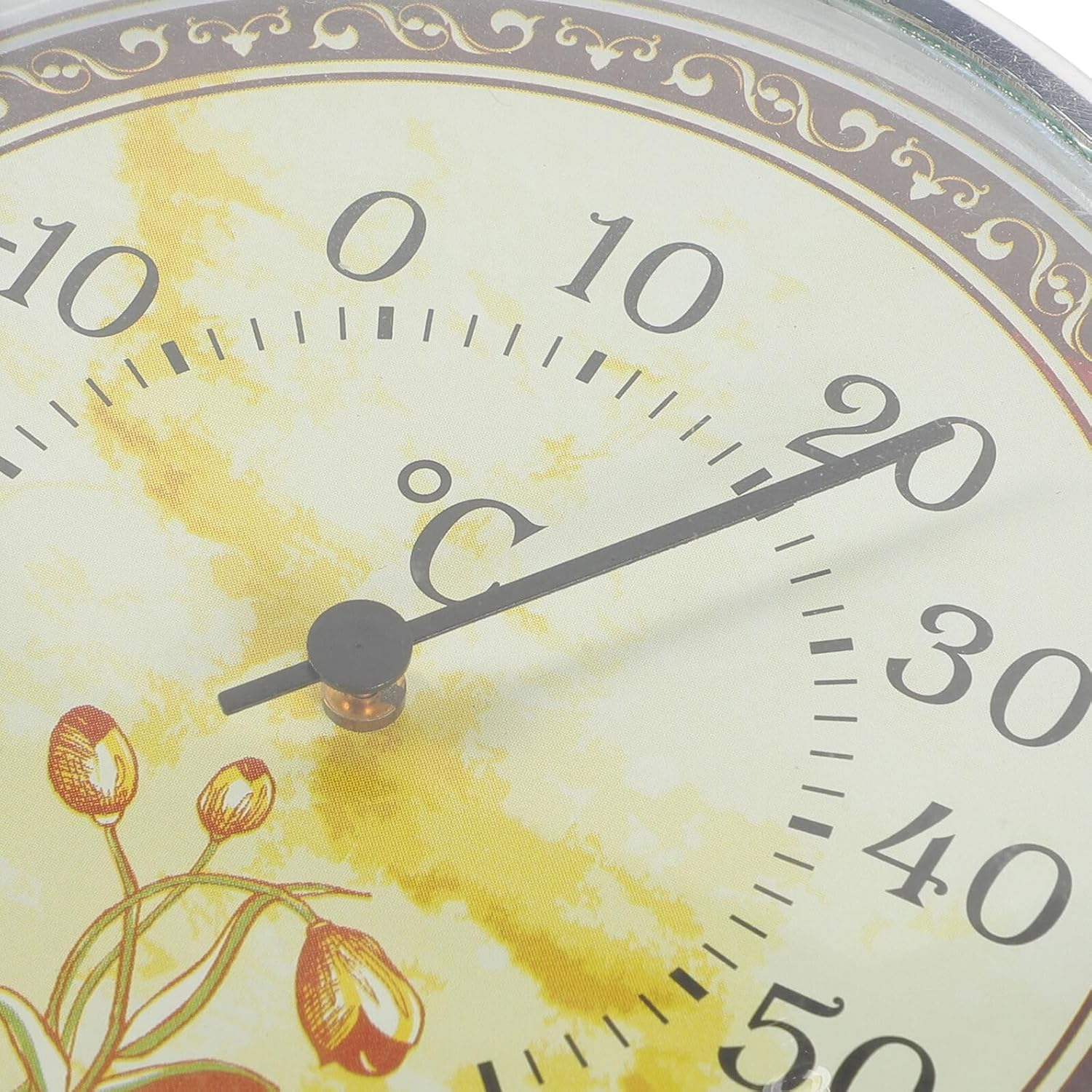 High Precision Wall Mount Thermometer with Scale for Indoor Temperature Monitoring Lightweight Design for Sauna Nursery Greenhouse Home and Office Use image number 4