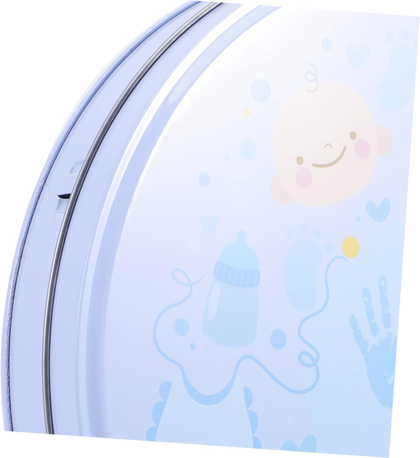 1 Set Hand and Foot Ink Pad Footprint DIY Keepsake First Newborn Present Moulds Hand Mold Kit Ornament Making Kit for New Born Essentials For image number 3