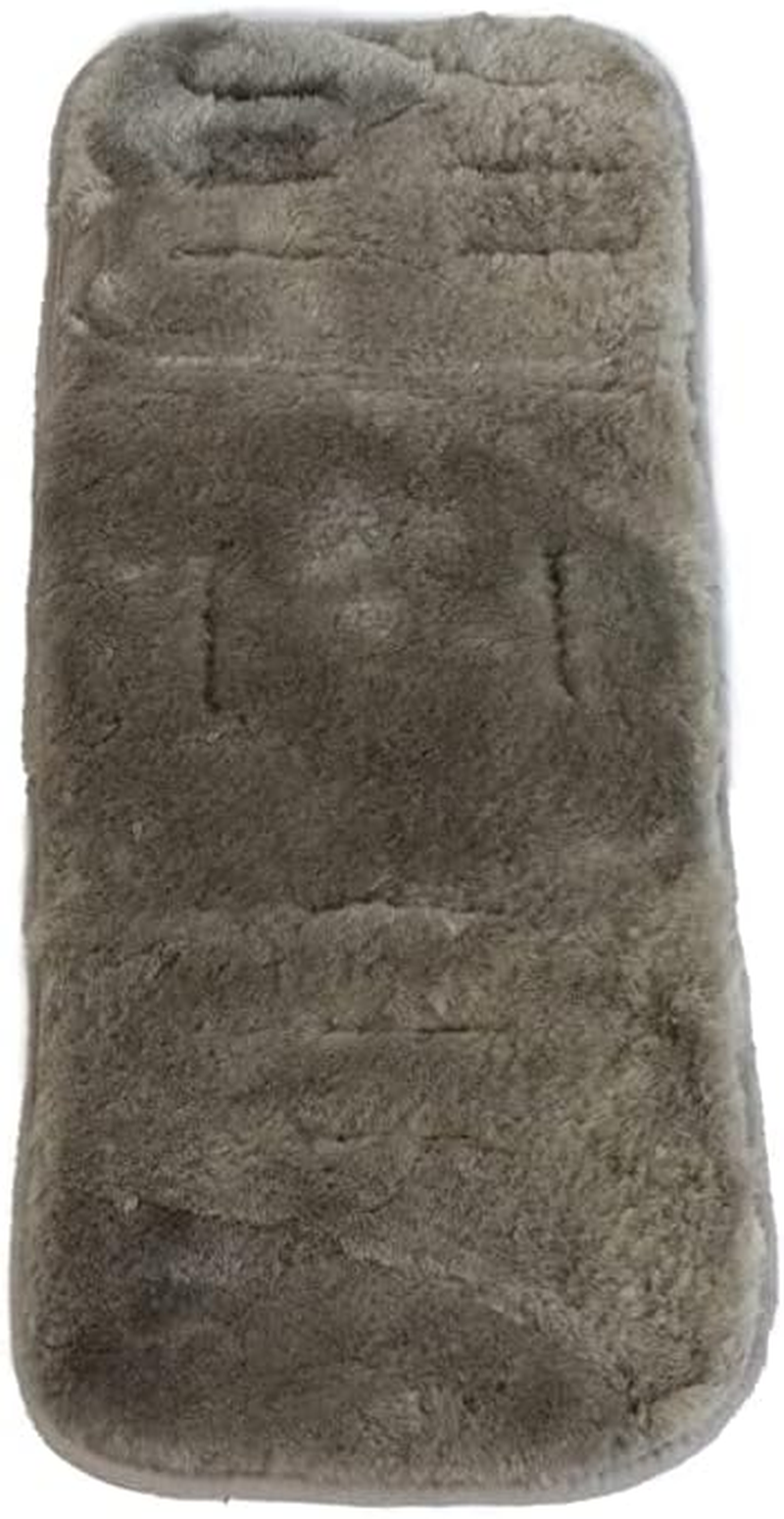 Naturally Sheepskins Lambskin Pram/Stroller Liner, Merino Lambskin, 75 X 30Cm, Universal Fit, Temperature Regulating, Breathable, Easy-Care (Grey) image number 1