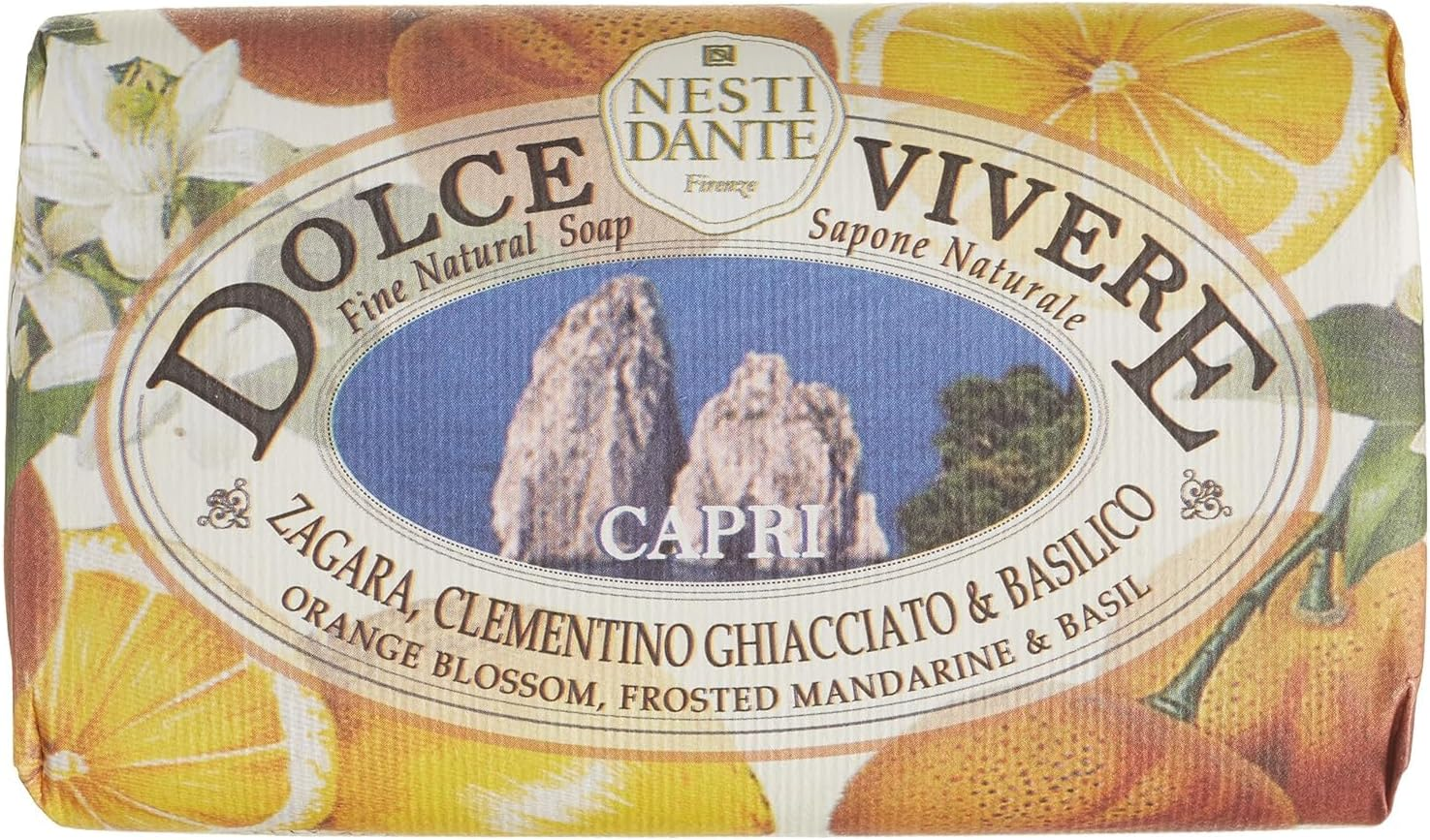 Nesti Dante Nesti Dante Dolce Vivere Fine Natural Soap - Firenze - Blue Iris, Morning Dew and Laurel, 8.8Oz, 8.8 Ounce image number 4